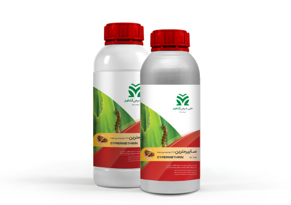 سایپرمترین ۴۰ درصد شیمی کشاورز - حشره‌کش تماسی و گوارشی Cypermethrin 40%